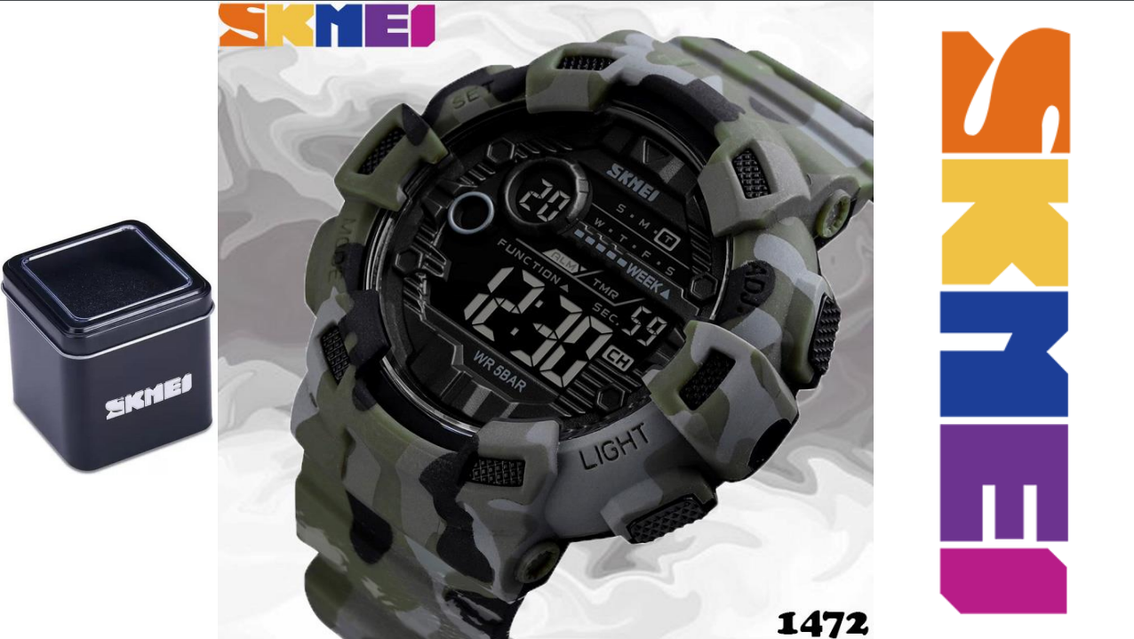 Reloj Skmei Militar Original Nuevo
