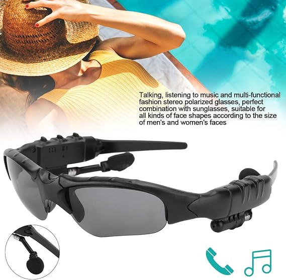 Gafas Audifonos Inalambricas Bluetooth