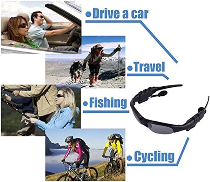 Gafas Audifonos Inalambricas Bluetooth